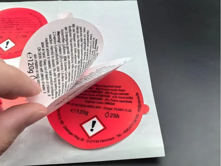 Polske kundeordrer Multi-layer Label Emballage og forsendelse