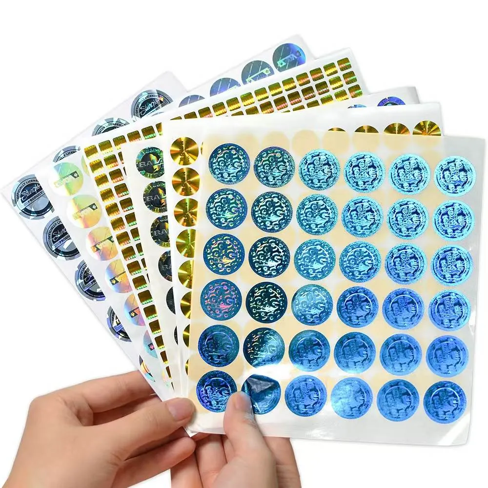 Anti-counterfeiting-etiketter