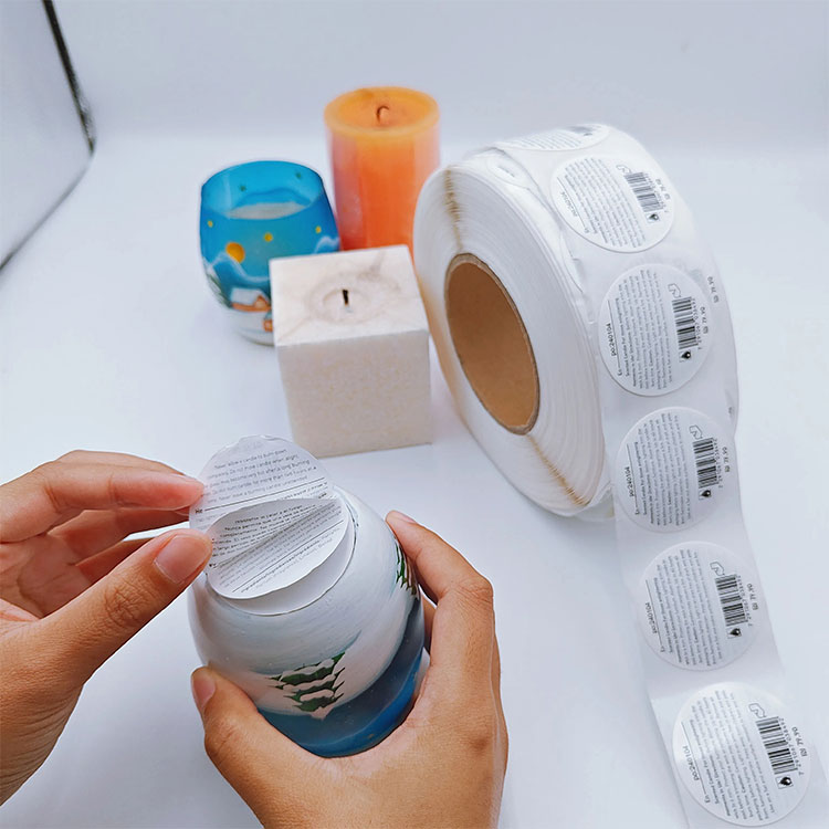 Aromaterapi stearinlys Multi-layer label