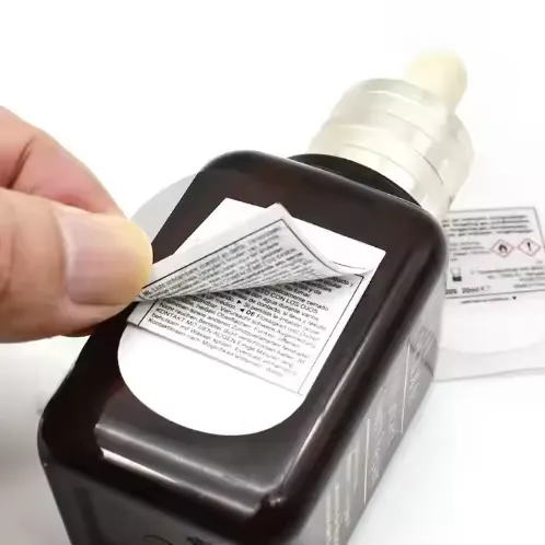 Kosmetiske flerlagsetiketter