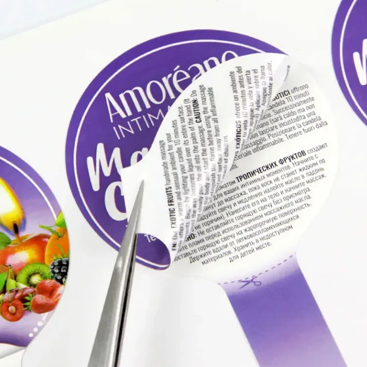 Filet Multi Layer Label