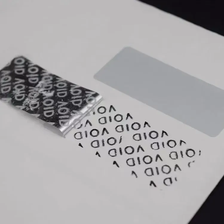 Void anti-counterfeiting-etiketter
